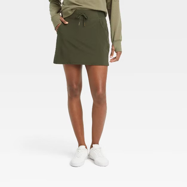 Women's Stretch Woven Skorts - All in Motion™ | Target