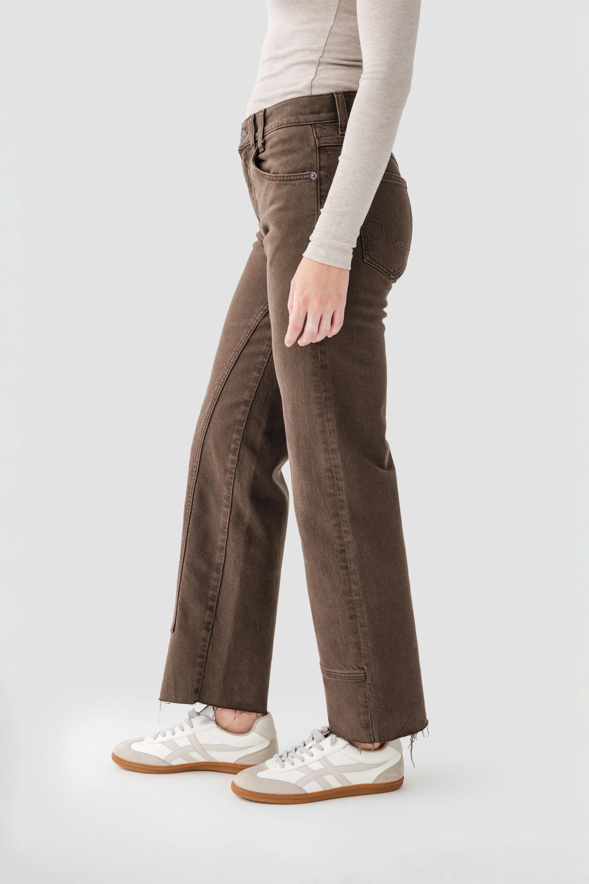 Free People Risk Taker Mid Rise Straightleg Jean | Social Threads