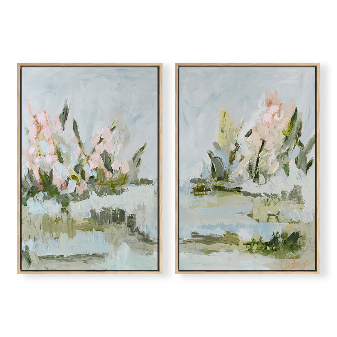 Bloom Here Split by Cady Karras | Urban Garden Prints