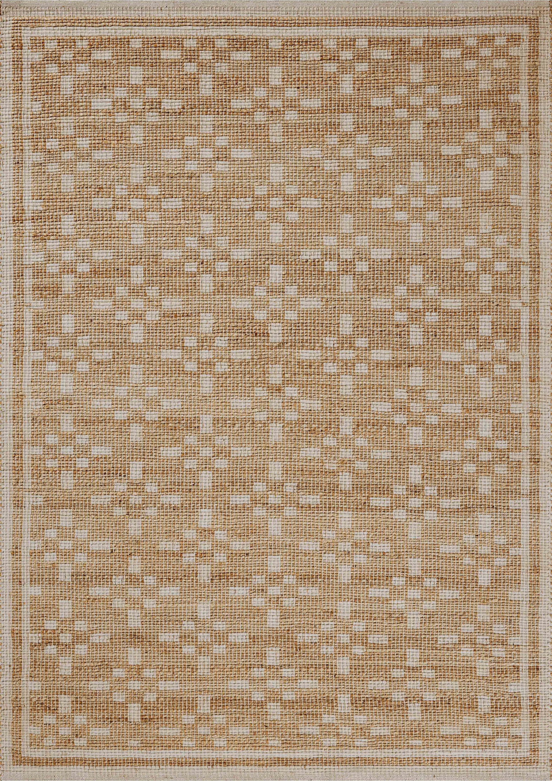 Chris Loves Julia x Loloi Judy Natural / Ivory Area Rug | Birch Lane