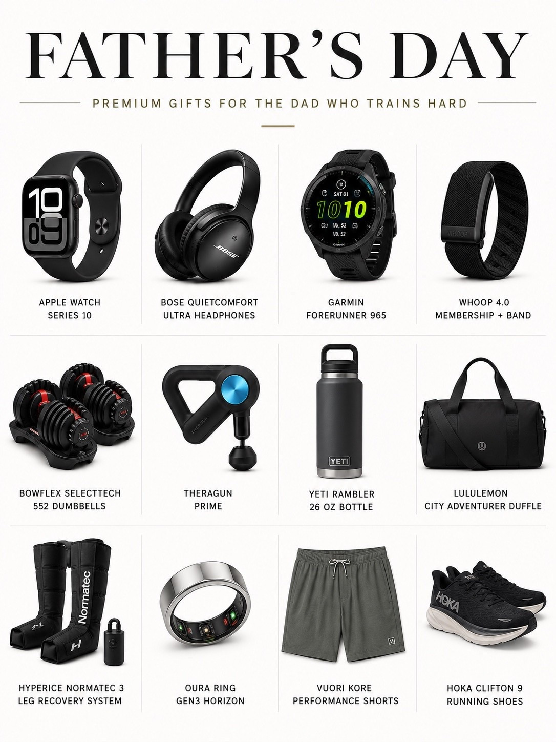 Premium Father’s Day Gift Guide

If the dad in your life loves the gym, running, recovery, or just nice quality gear, these are some of the best gifts I’ve found this year.

Practical. Useful. And things he’ll actually be excited to open.

#LTKMens #LTKActive #LTKSaleAlert