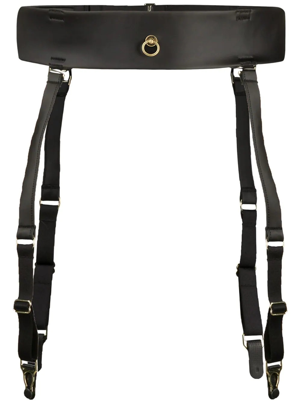Maison Close chambre noire garter belt - Black | Farfetch Global