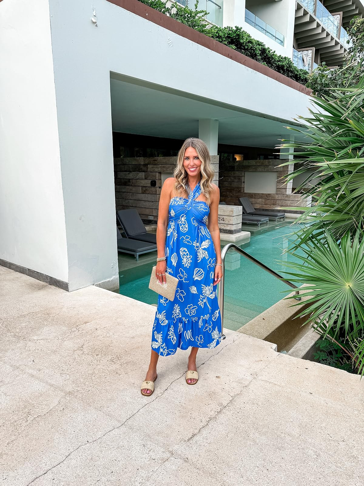 Love this dress for vacation! Wearing a small 

 #LTKootd #LTKSeasonal #LTKTravel