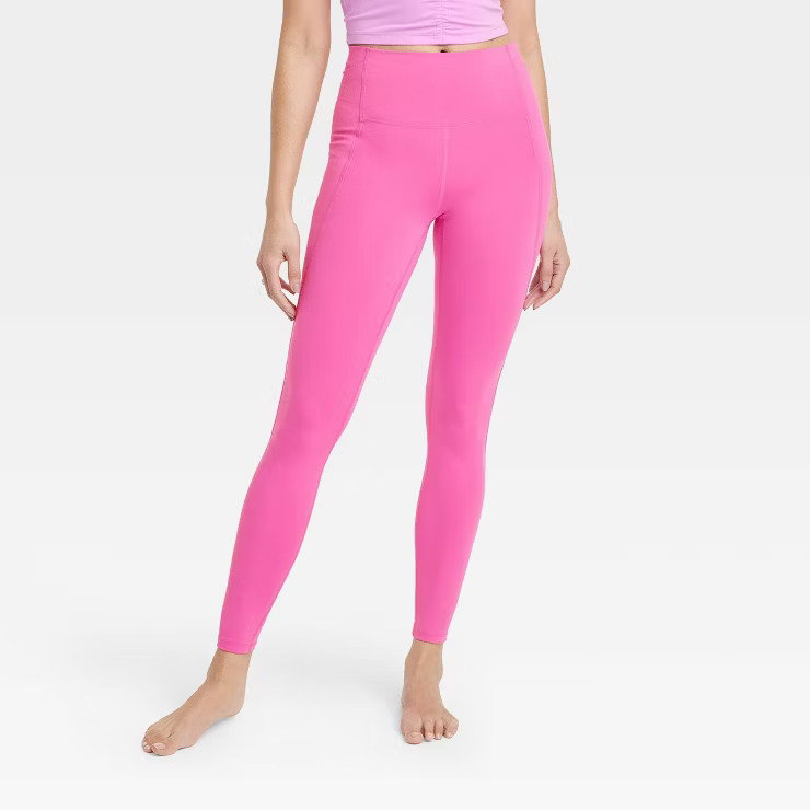 Women's Brushed Sculpt High-Rise Leggings - All in Motion™ | Target
