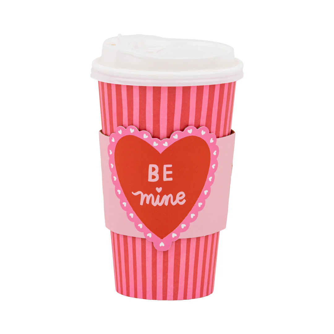 Be Mine Doilies To Go Cups (8 ct) | My Mind's Eye