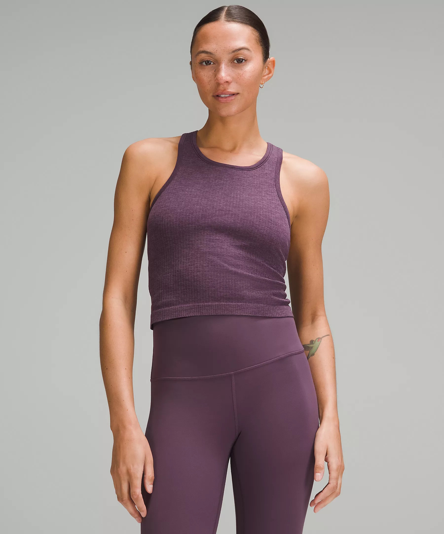 Ebb to Street Cropped Racerback Tank Top | Women's Sleeveless & Tank Tops | lululemon | Lululemon (US)