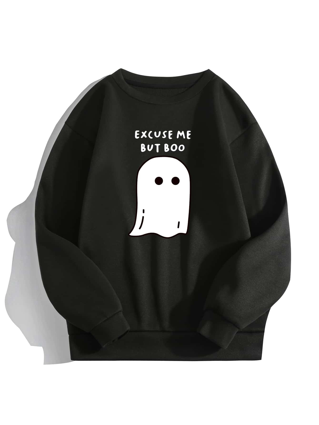 Letter & Graphic Drop Shoulder Sweatshirt | SHEIN