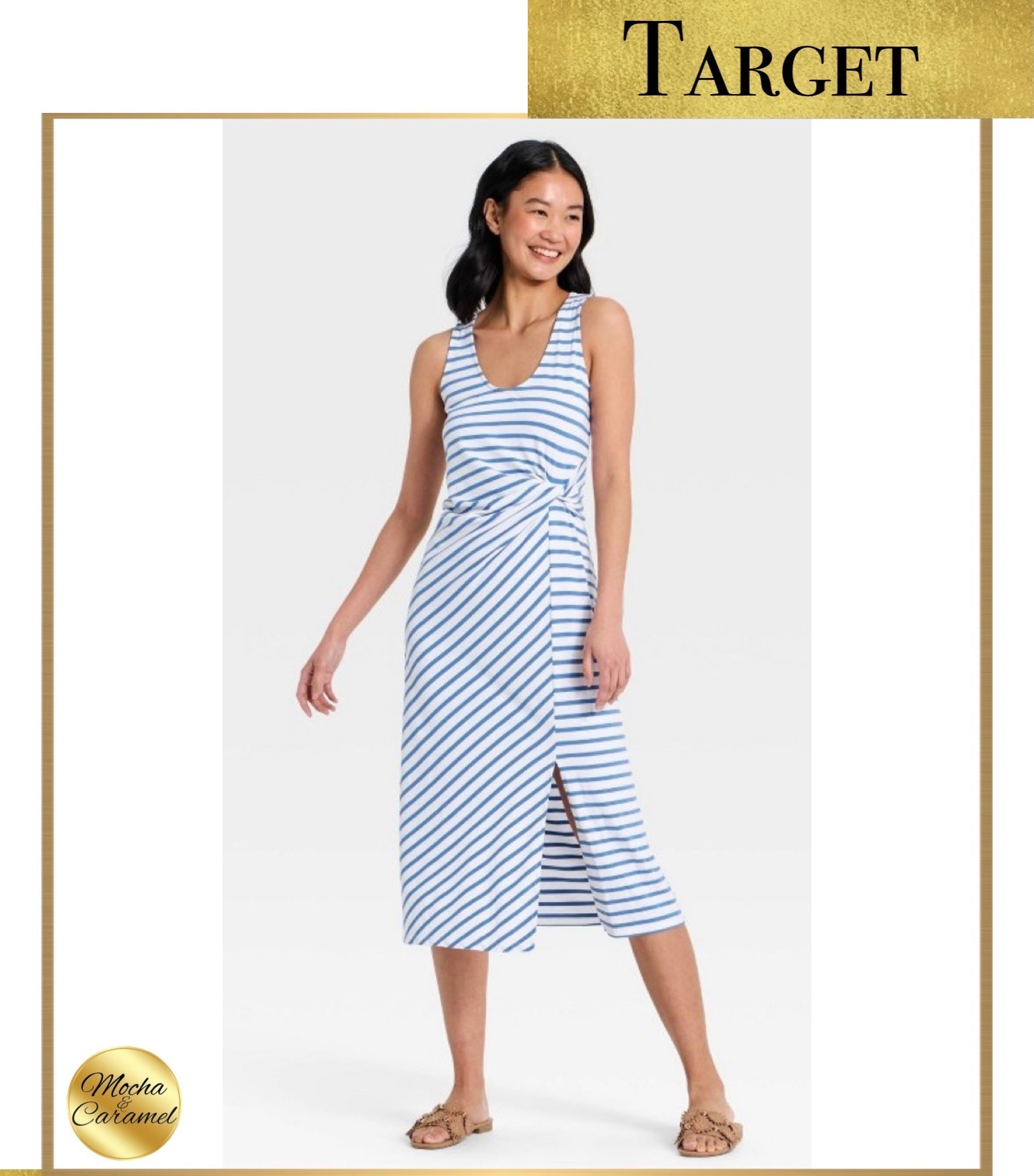 Target • A New Day Women's Tie-Front Twist Midi Dress

#LTKMidsize #LTKSeasonal #LTKOver40