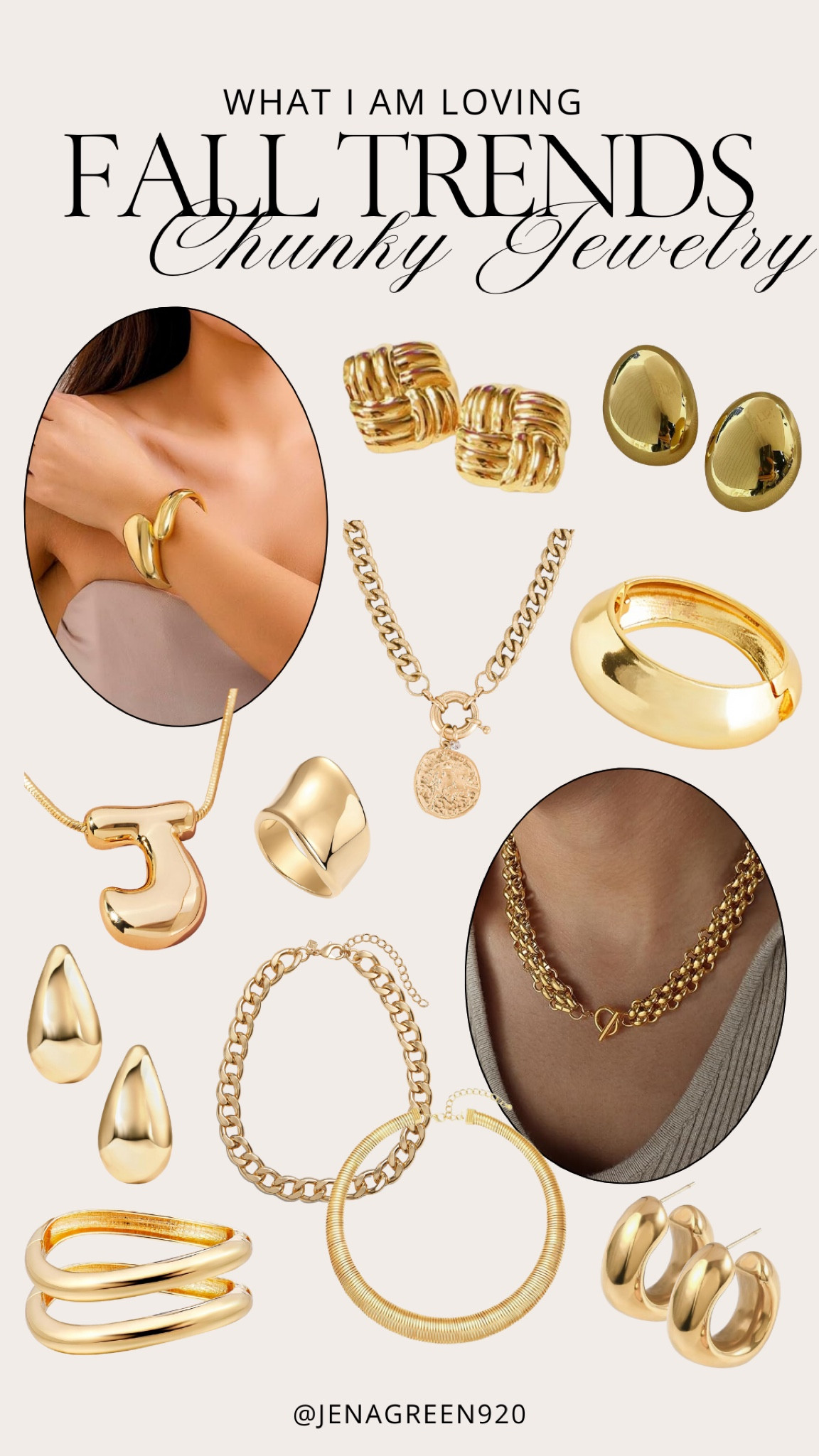 Currently Trendy | Fall Trends | Chunky Jewelry 

#LTKStyleTip #LTKFindsUnder50 #LTKFindsUnder100