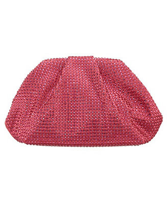 Nina Crystal Encrusted Frame Clutch - Macy's | Macy's