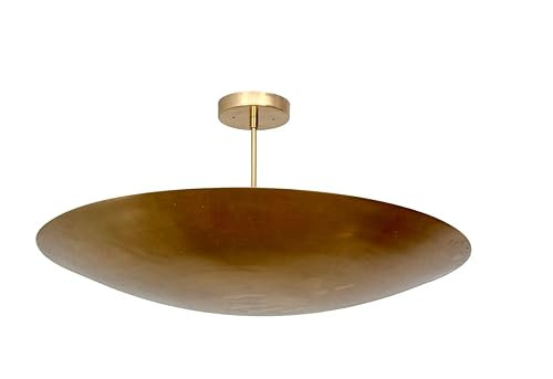 6 Light Elegant Ceiling Flushmount light Pendant Modern Raw Brass Mid Century Sconces Wall Fixtur... | Amazon (US)