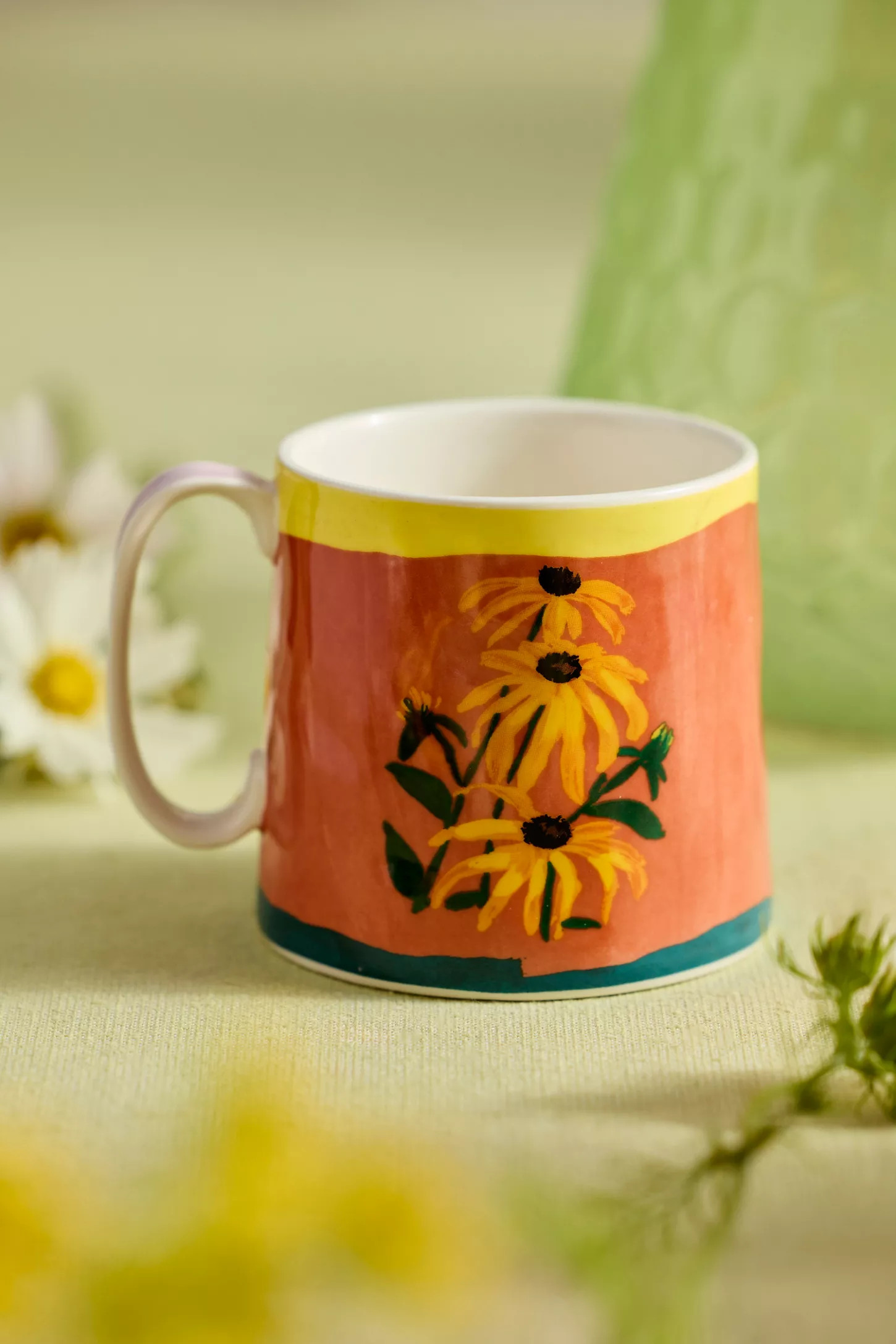Superbloom Stoneware Mug | Anthropologie (US)
