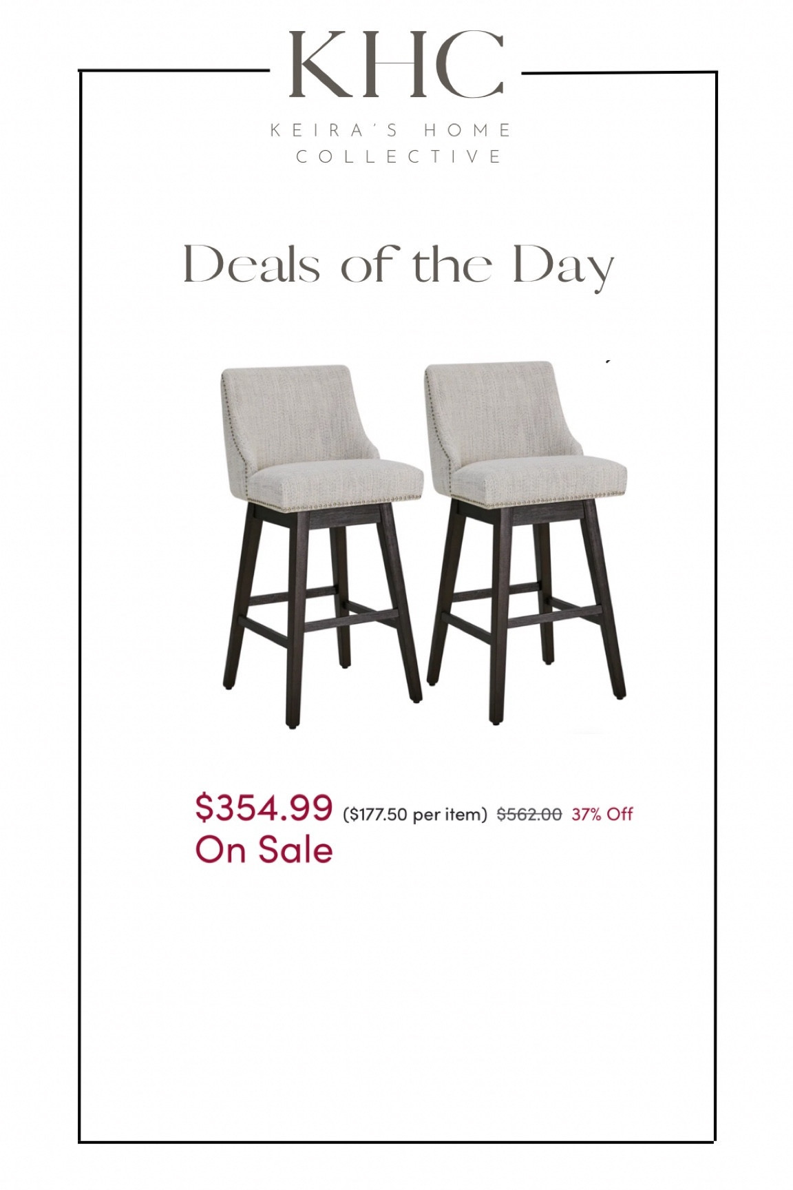 Wayfair deals! 

Bar stools, kitchen stools, counter stools, kitchen island, neutral kitchen  

Area rug, neutral home, cyber week deals, living room decor, bedroom decor, neutral decor, loloi rug, deal of the day, home finds

#LTKhome #LTKsalealert #LTKCyberWeek
