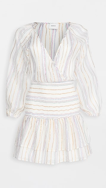 Giselle Shirred Mini Dress | Shopbop