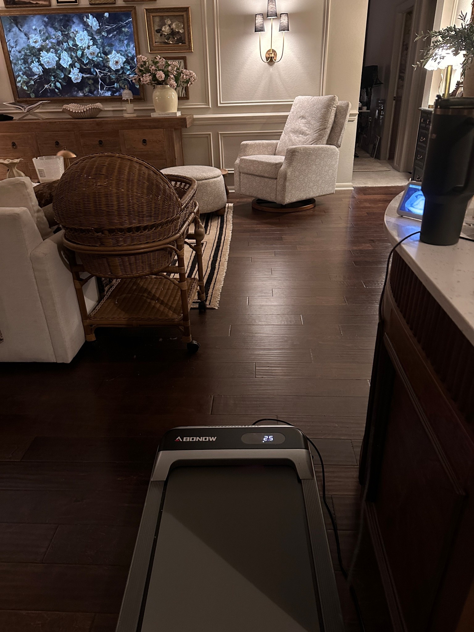 This walking pad/treadmill has been a game changer for me getting my steps in! This one also inclines so love that! 

#LTKActive #LTKHome