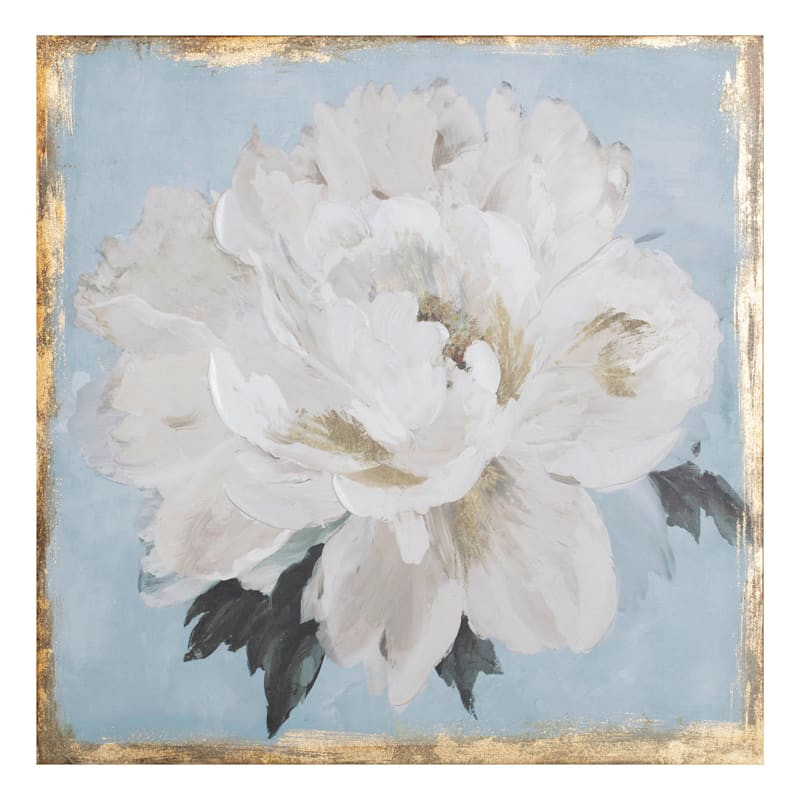 Floral Canvas Wall Art, 30" | At Home
