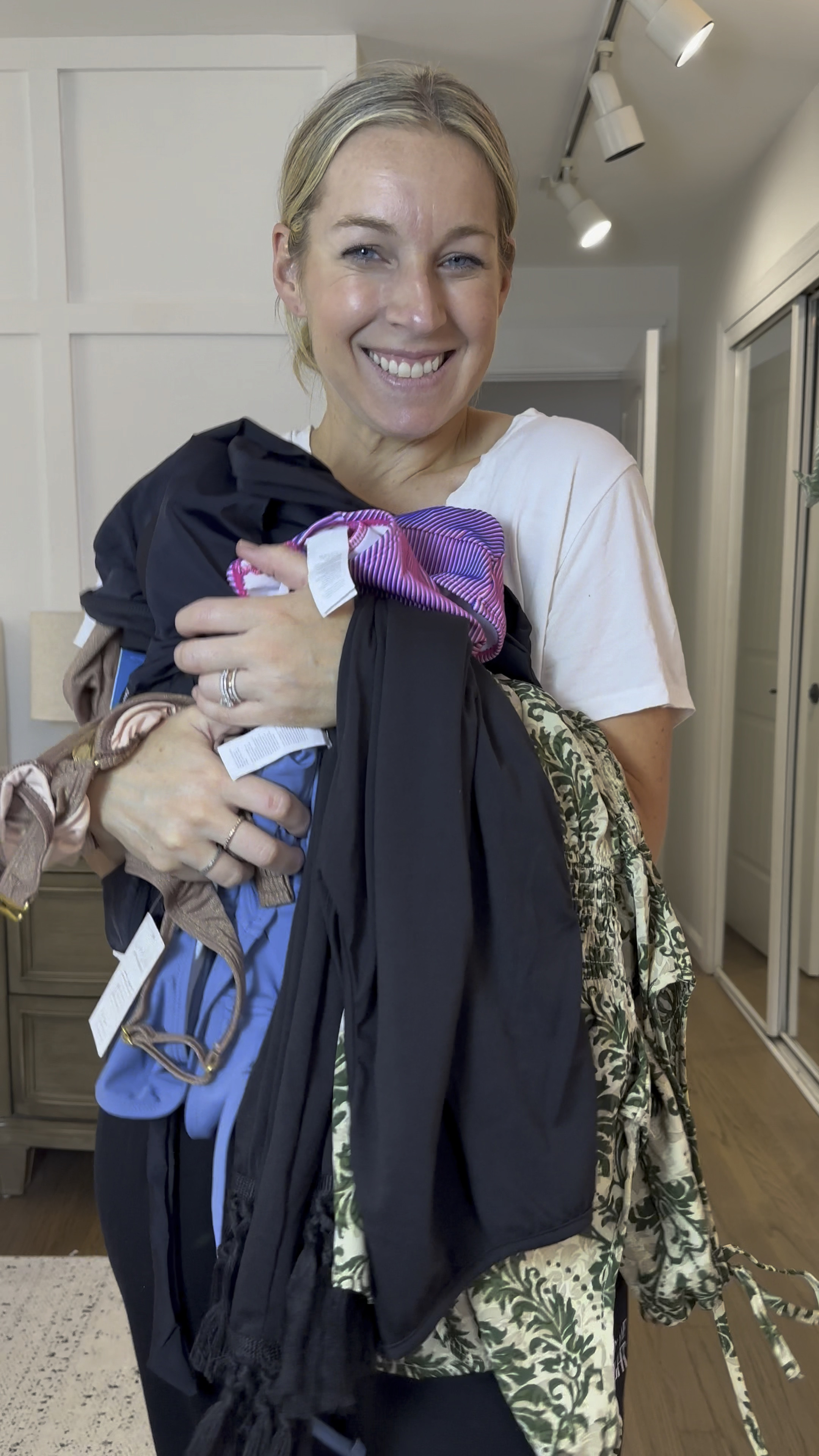 Code Kelli15 for 15% off sitewide on orders $65+ This @cupshe haul is so good. They have quality bathing suits and the best clothing. I’ve had things from them for years and always get compliments when I wear it! You can beat the price either. Sizing info below. 
Medium bathing suits 
Medium shorts
Small white sleeveless blouse
Medium white lace blouse
Small black dress but a medium would be better  

#LTKFindsUnder50 #LTKStyleTip #LTKSwim