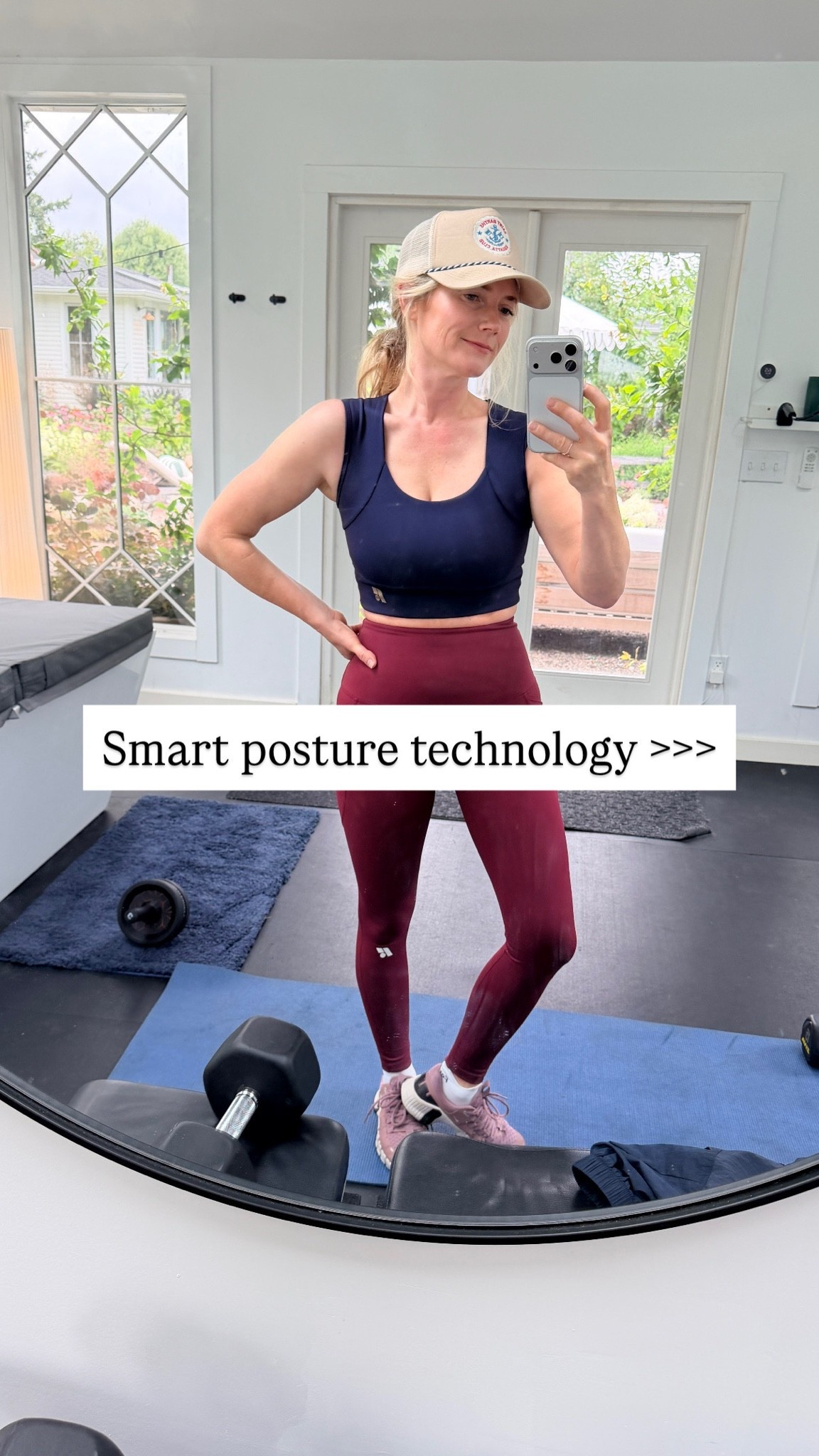 I have been using Forme's smart posture technology since the brand launched in 2020! I love them for a lot of reasons - they help correct your posture, they're SO comfortable, and they were developed by an orthopedic surgeon. I'm wearing the Collagen Power Bra and the Sculpt+ Leggings with Pockets @forme.science #formescience #forme #formesciencepartner