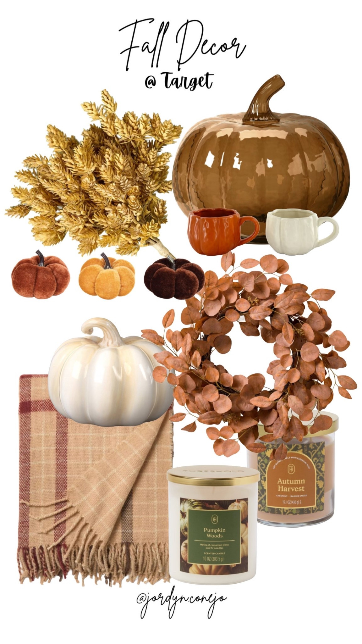 Cozy fall home decor at Target I’m loving this year! 

Fall decor- home decor- fall candles- pumpkins- glass pumpkins- pumpkin mugs- ceramic pumpkins- fall florals- fall wreath- fall blankets- autumn candles- white pumpkin- fall table decor 

#LTKSeasonal #LTKHome #LTKStyleTip