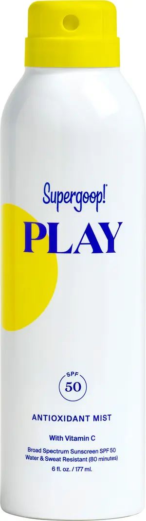 Supergoop! Play Antioxidant Body Mist SPF 50 Sunscreen | Nordstrom