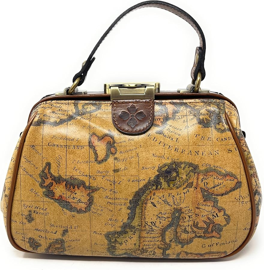Patricia Nash Gracchi Satchel Leather Handbag Purse | Amazon (US)