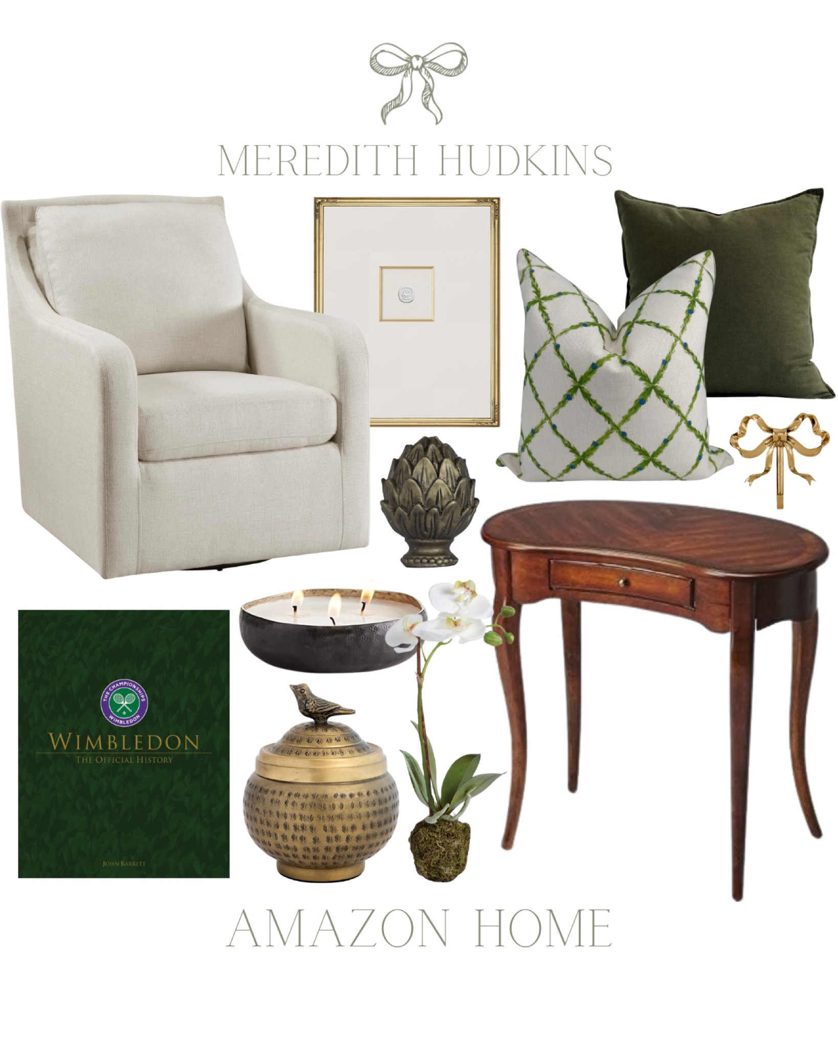 Meredith Hudkins preppy style, classic style, traditional home decor, white upholstered chair, framed intaglio art affordable art throw pillow Accent pillow, green print pillow, cover, Living Room bedroom, coffee table book , side, table, Accent table, decorative accents, grandmillennial, green pillow, wimbledon, orchid, faux flower


#LTKSaleAlert #LTKFindsUnder50 #LTKHome