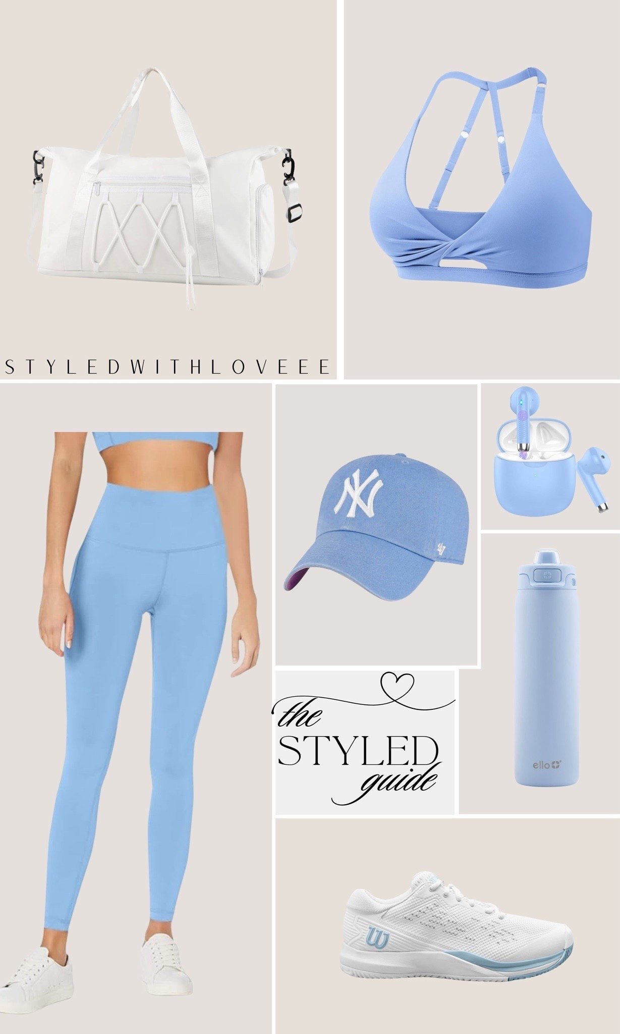 Blue activewear essentials🩵



#LTKActive #LTKfitnessgoals #LTKootd
