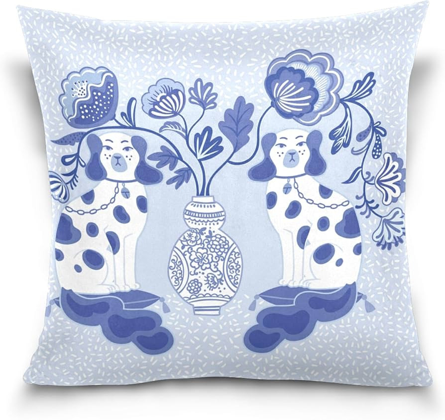 Spring Outdoor Pillow Povers 16x16 Inch, Square Throw Pillow Cover Comfortable Decorative for Sof... | Amazon (US)