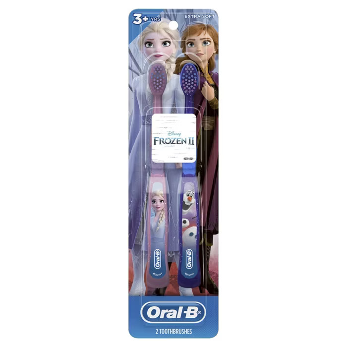 Oral-B Kid's Toothbrush featuring Disney's Frozen Soft Bristles for Children and Toddlers 3+ -  2... | Target