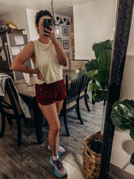 Busy mama #ootd
I sized up 1 in my free people shorts for length and so glad I did! 



#freepeople #workout #travel

#LTKtravel #LTKFitness #LTKstyletip