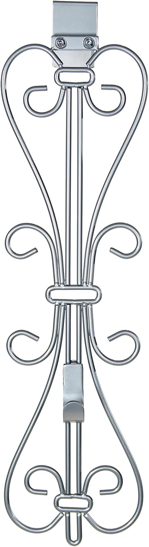 [Front Door WREATH HANGER] - Elegant Design | ADJUSTABLE Hook Length for Tall and Small Doors | P... | Amazon (US)