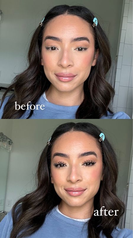 Lash transformation with my tried and true Lancôme mascara combo. Entire Lancôme site is 30% OFF!! This duo gives so much curl, volume, and lift without flaking or smudging. It’s been my favorite for over 2 years 🙌🏽 

#LTKunder50 #LTKbeauty #LTKsalealert