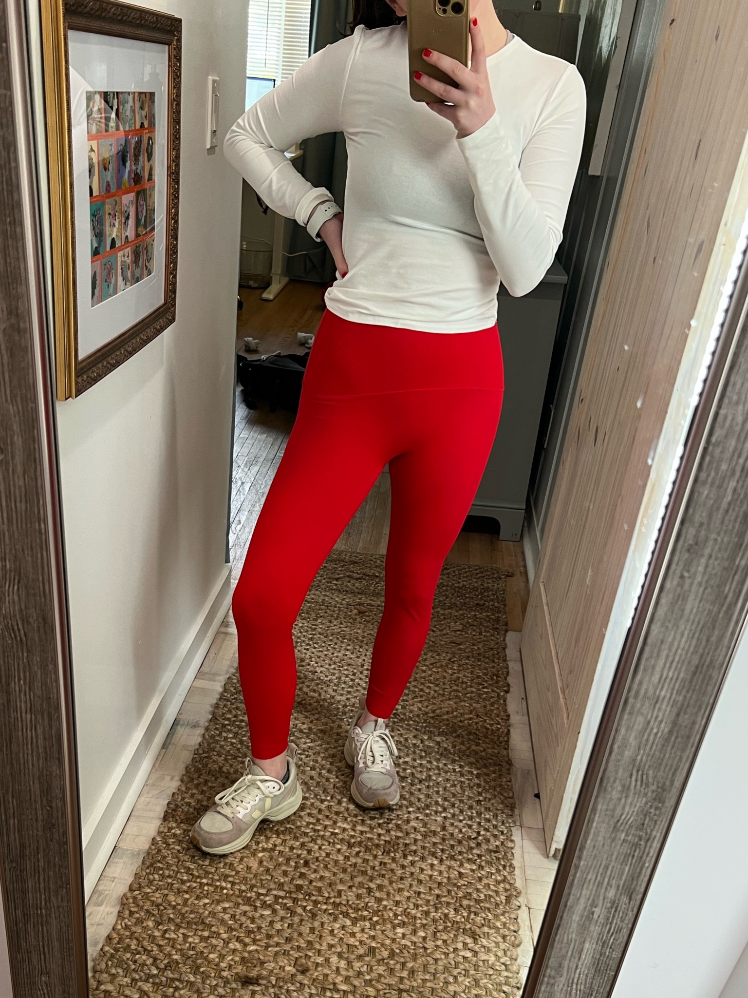 Spanx 7/8 length active leggings!! I love these. They make you look so good! My go to walking/running leggings

#LTKCyberWeek #LTKSaleAlert #LTKGiftGuide