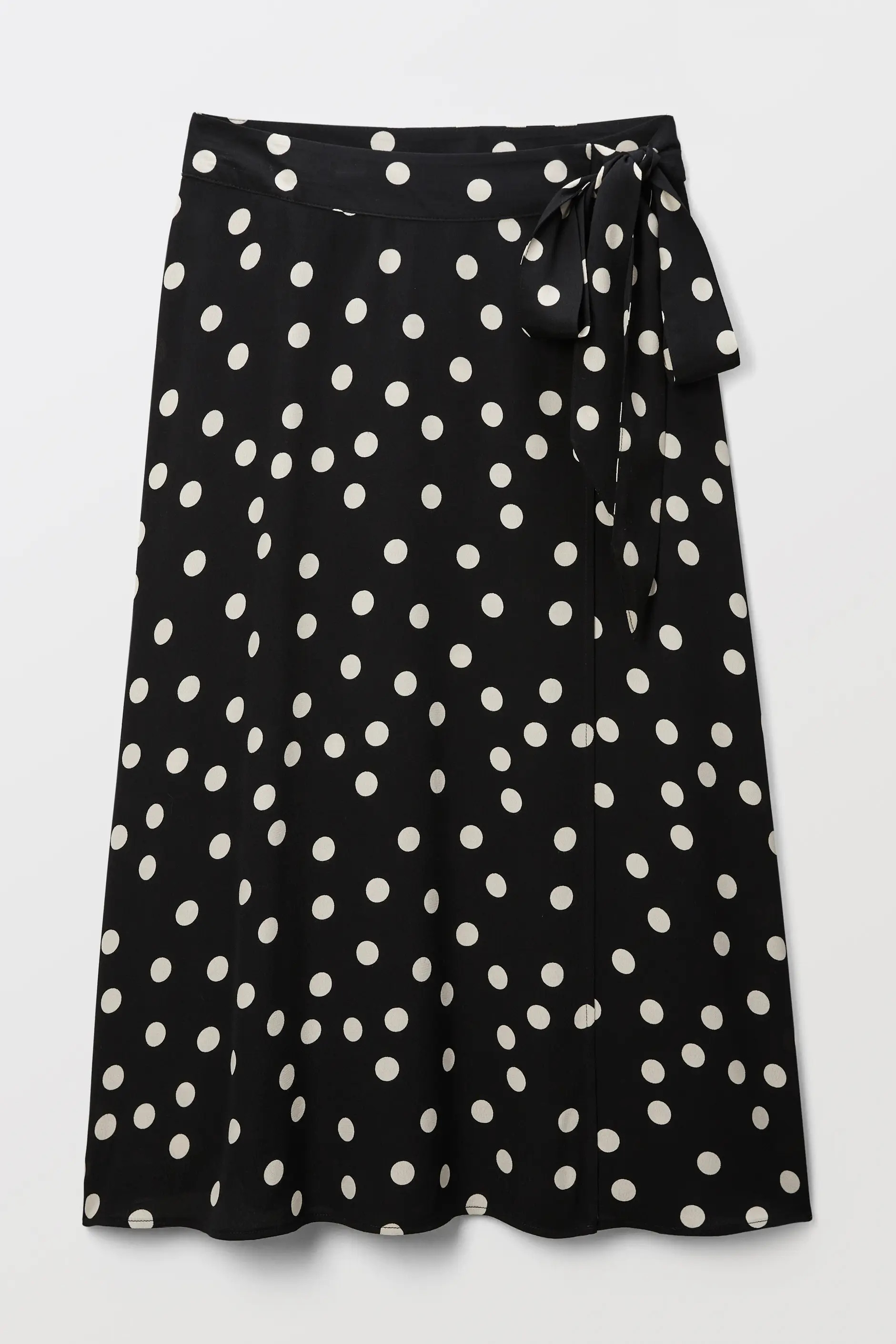 Jupe midi portefeuille imprimée | Monoprix Mode