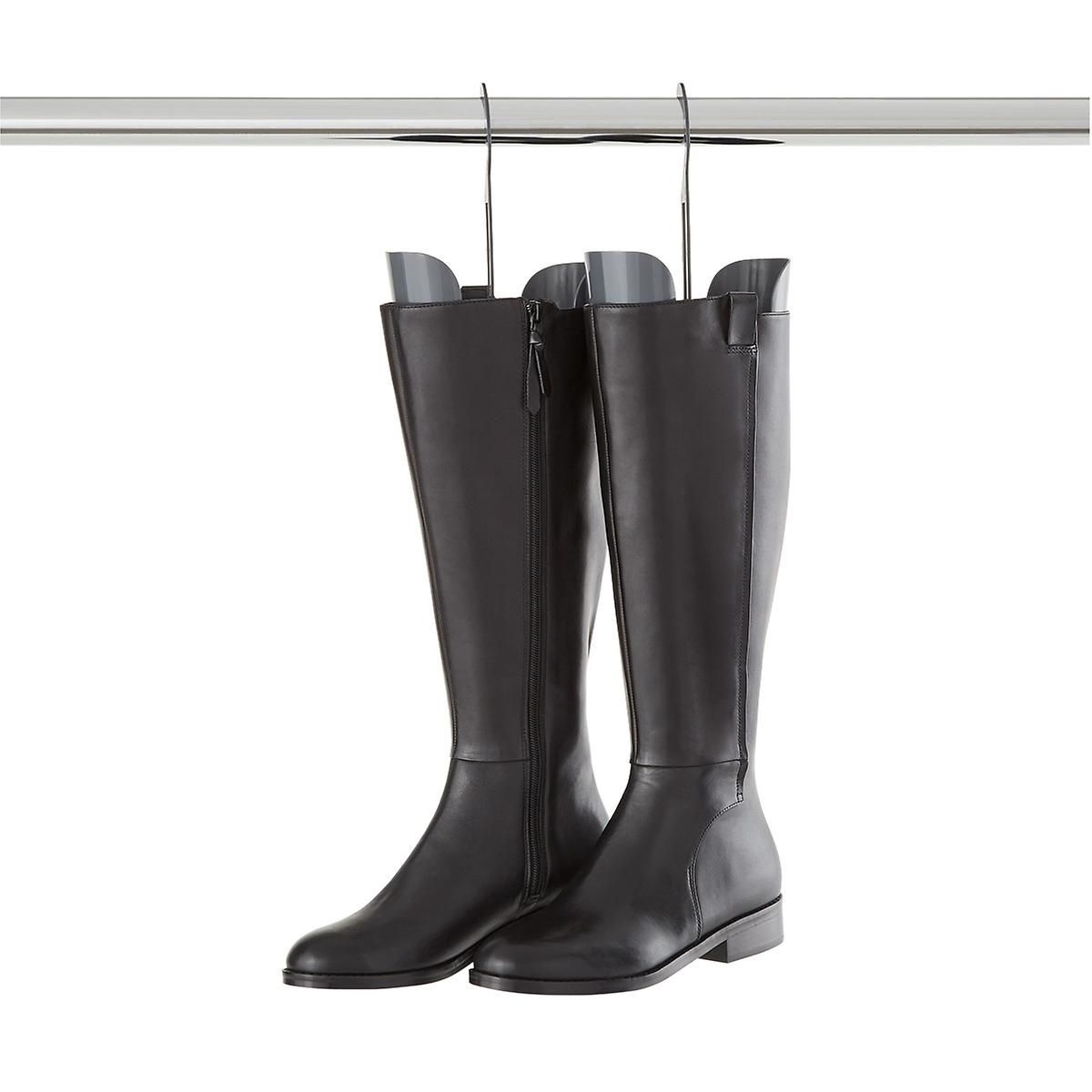 Tall Grey Boot Shapers | The Container Store