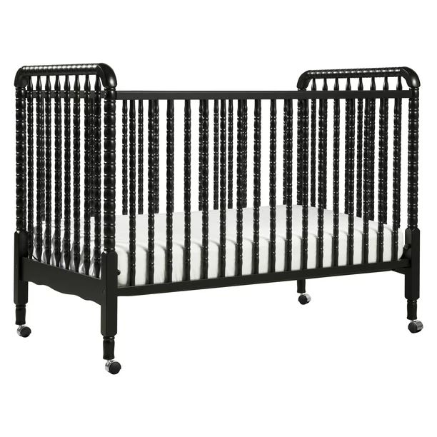 DaVinci Jenny Lind 3-in-1 Convertible Crib in Ebony Black | Walmart (US)