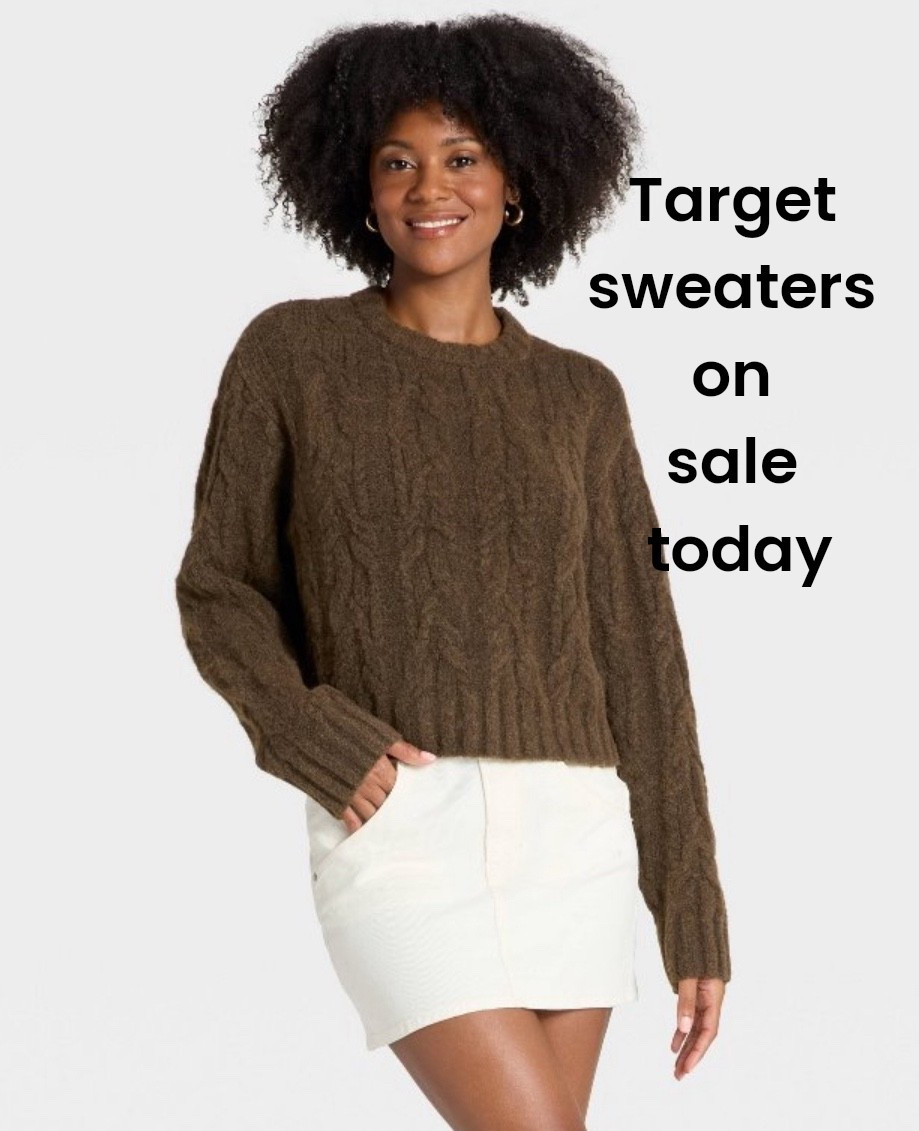 Today’s sale: sweaters 40% off

#LTKStyleTip #LTKFindsUnder50 #LTKSaleAlert