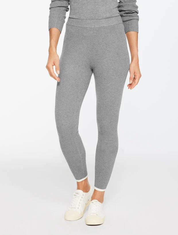 Ribbed Sweater Leggings | Talbots