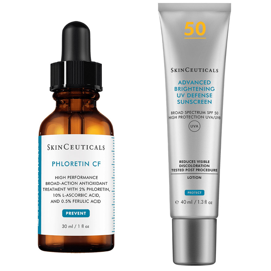 Double Defence Routine | Ferulic Acid & Sun Care | SkinCeuticals | SkinCeuticals (UK)