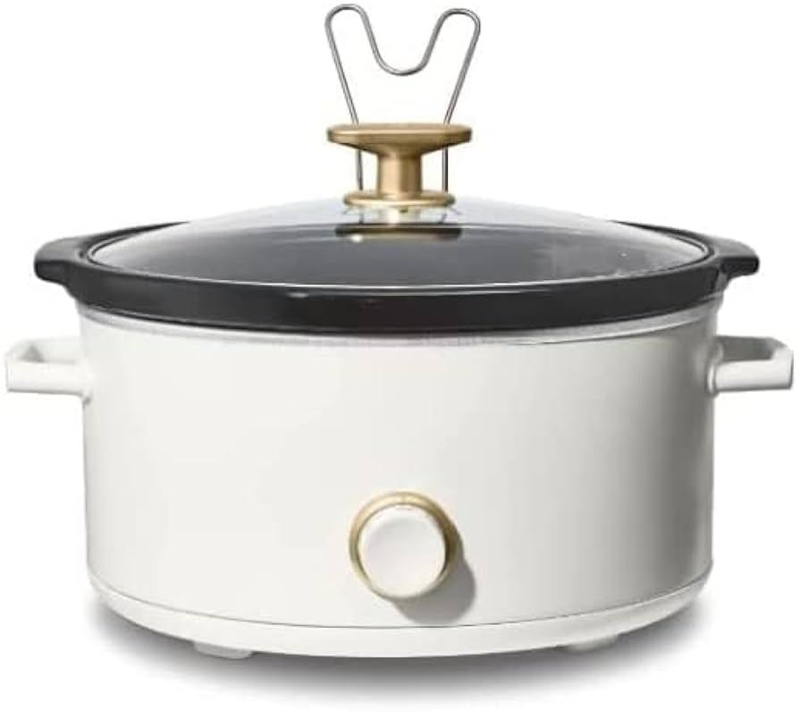 8QT Slow Cooker | Made with long-lasting steel | ( White Icing ) | Amazon (US)