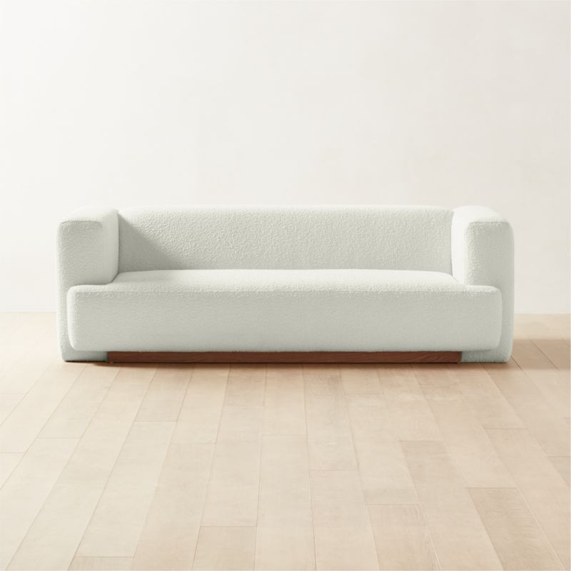 Terrain Ivory Boucle Sofa + Reviews | CB2 | CB2
