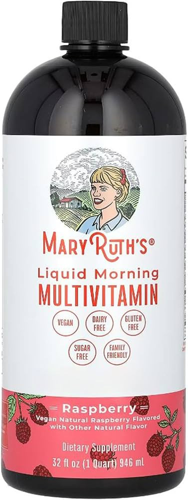 Multivitamin Multimineral for Women Men & Kids by MaryRuth's | No Added Sugar | Vegan Liquid Vita... | Amazon (US)
