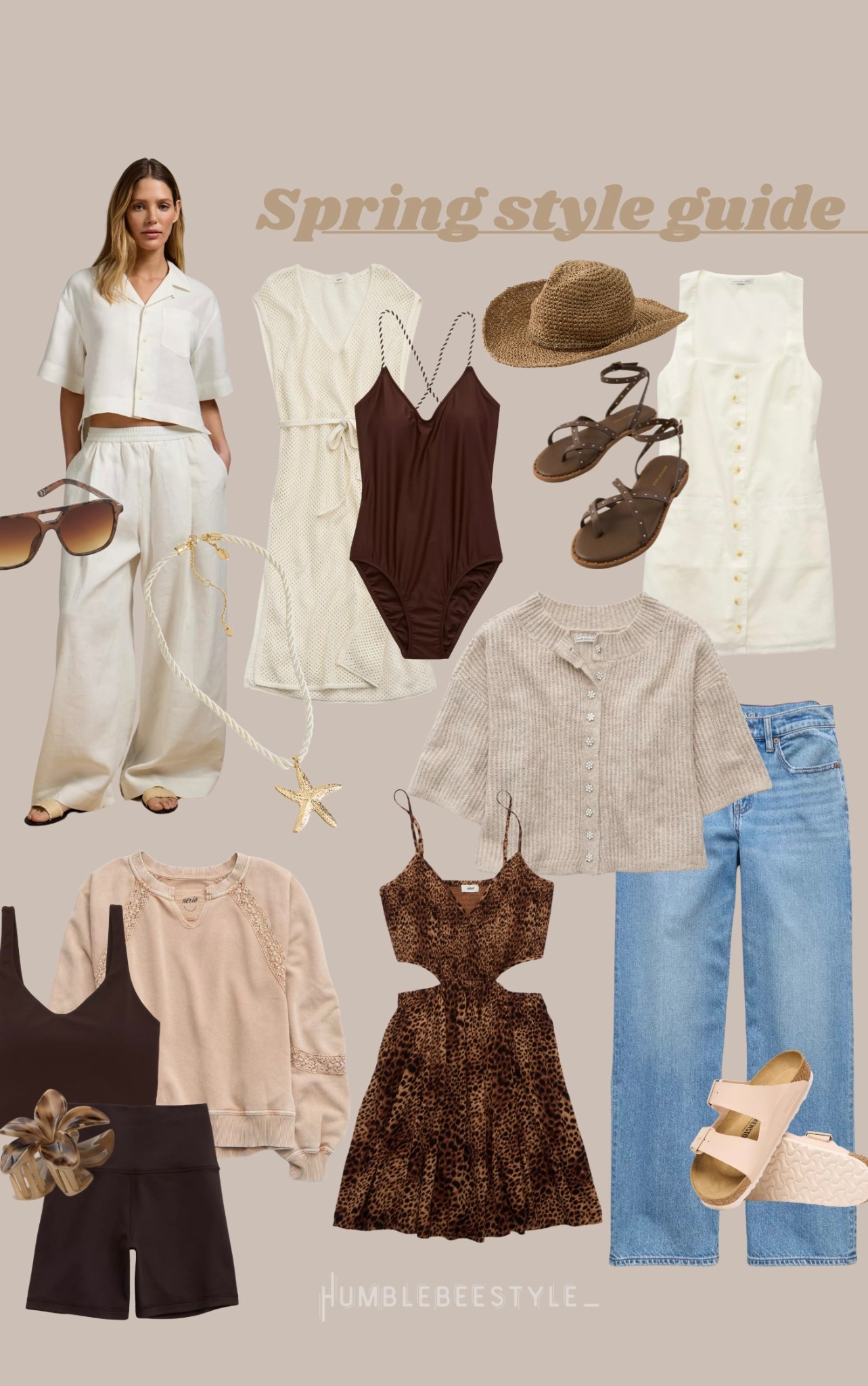 Neutral spring style ☀️🤎🧋



#LTKSaleAlert #LTKFindsUnder100 #LTKSwim