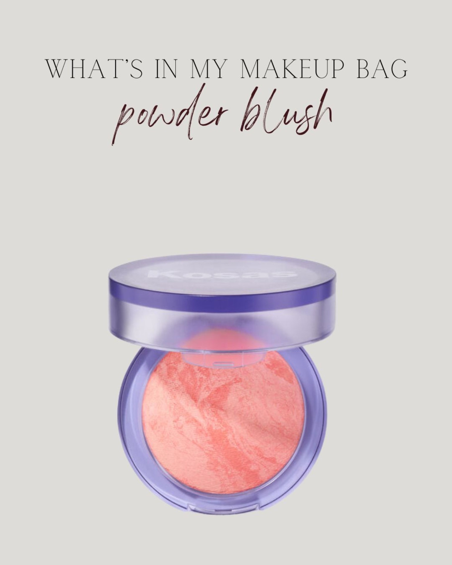 Kosas powder blush 