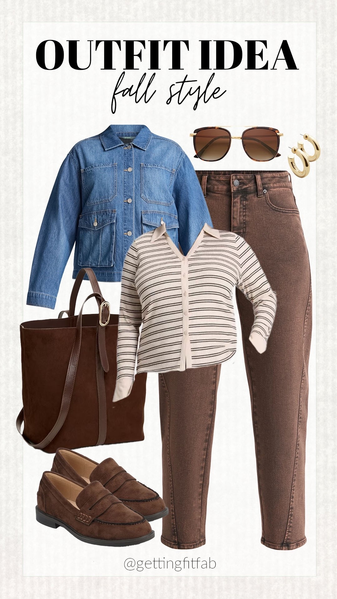 Elevated casual fall outfit idea! 

#fallstyle

Fall style. Plus size fall outfit. Walmart fashion. Walmart plus size denim. Walmart plus size denim jacket. Old navy bag collection. Target fashion. Target plus size striped fall top. Trendy fall style. Trendy suede loafers  

#LTKSeasonal #LTKStyleTip #LTKPlusSize