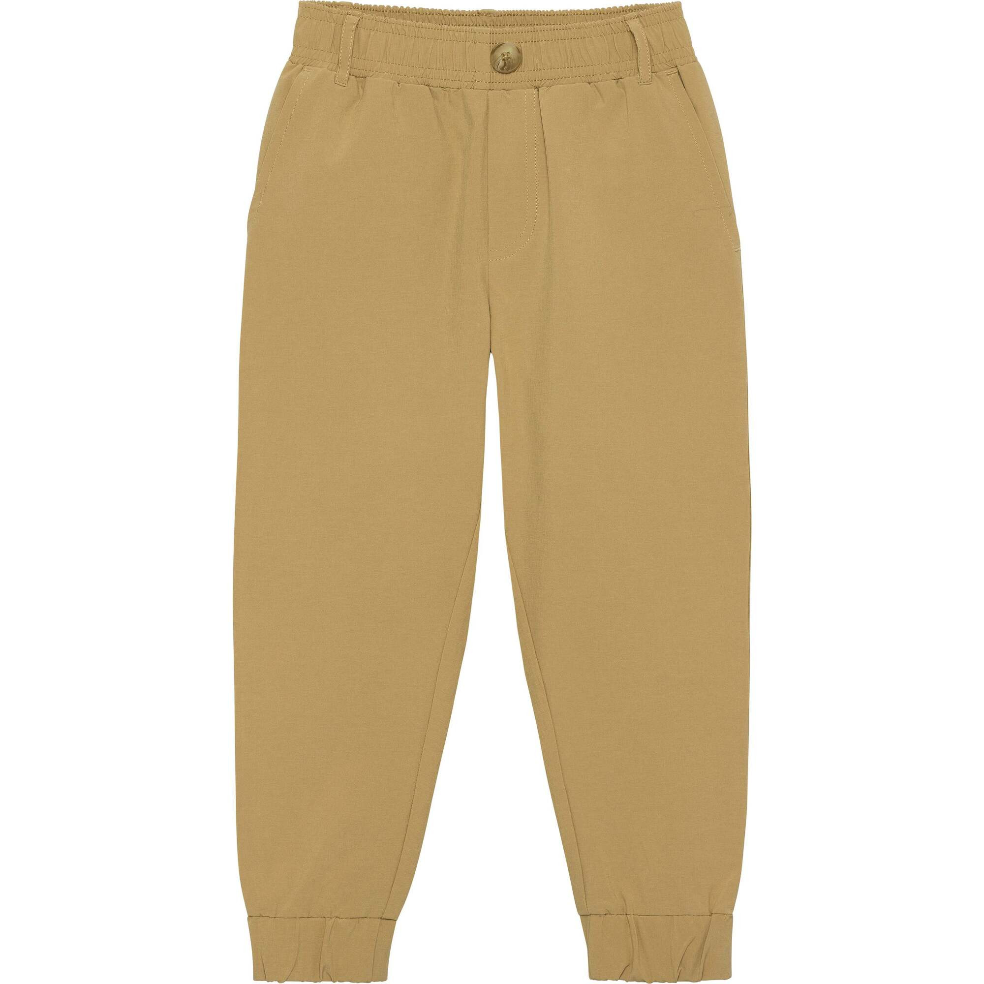 Boys Dress Jogger Pant, Khaki | Maisonette