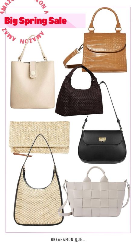 Amazon Big Spring Sale 
Purses | shoulder bag | summer bag | Amazon accessories | tote bag 

#LTKsalealert #LTKstyletip #LTKshoecrush