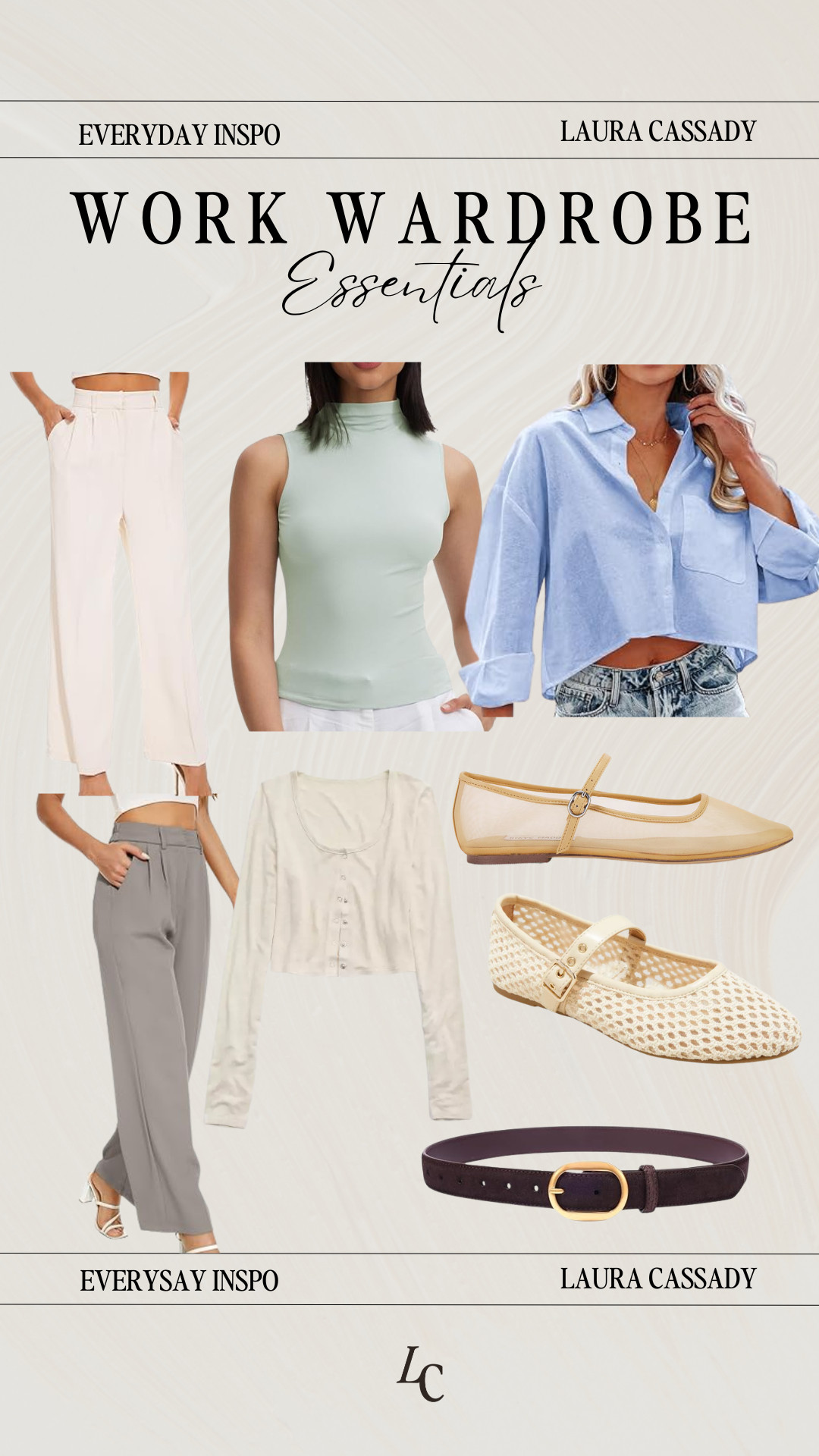 Pieces that make getting dressed for work feel effortless. Neutral tones, polished fits, and easy staples you can mix and match all week. Sizing details and links below. 

 #LTKStyleTip #LTKBeauty #LTKWorkwear
