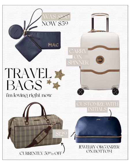 The best travel bags + accessories for 2023 ✈️👜
 
Women's luggage / Travel essentials / travel organization / airport outfit / women's crry on / women's checked bag / women's cosmetic bag / weekender bags

#LTKtravel #LTKsalealert #LTKitbag