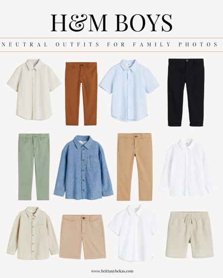 Neutral basics for boys and toddlers perfect for family photo outfits. These H&M basics are must have boy outfits. 

Toddler clothes. Boy outfits. Toddler style. Neutral kid outfits. Linen shirt. Toddler khaki pants. Toddler shorts. Family picture outfits. Newborn family outfits  

#LTKstyletip #LTKkids #LTKfindsunder50